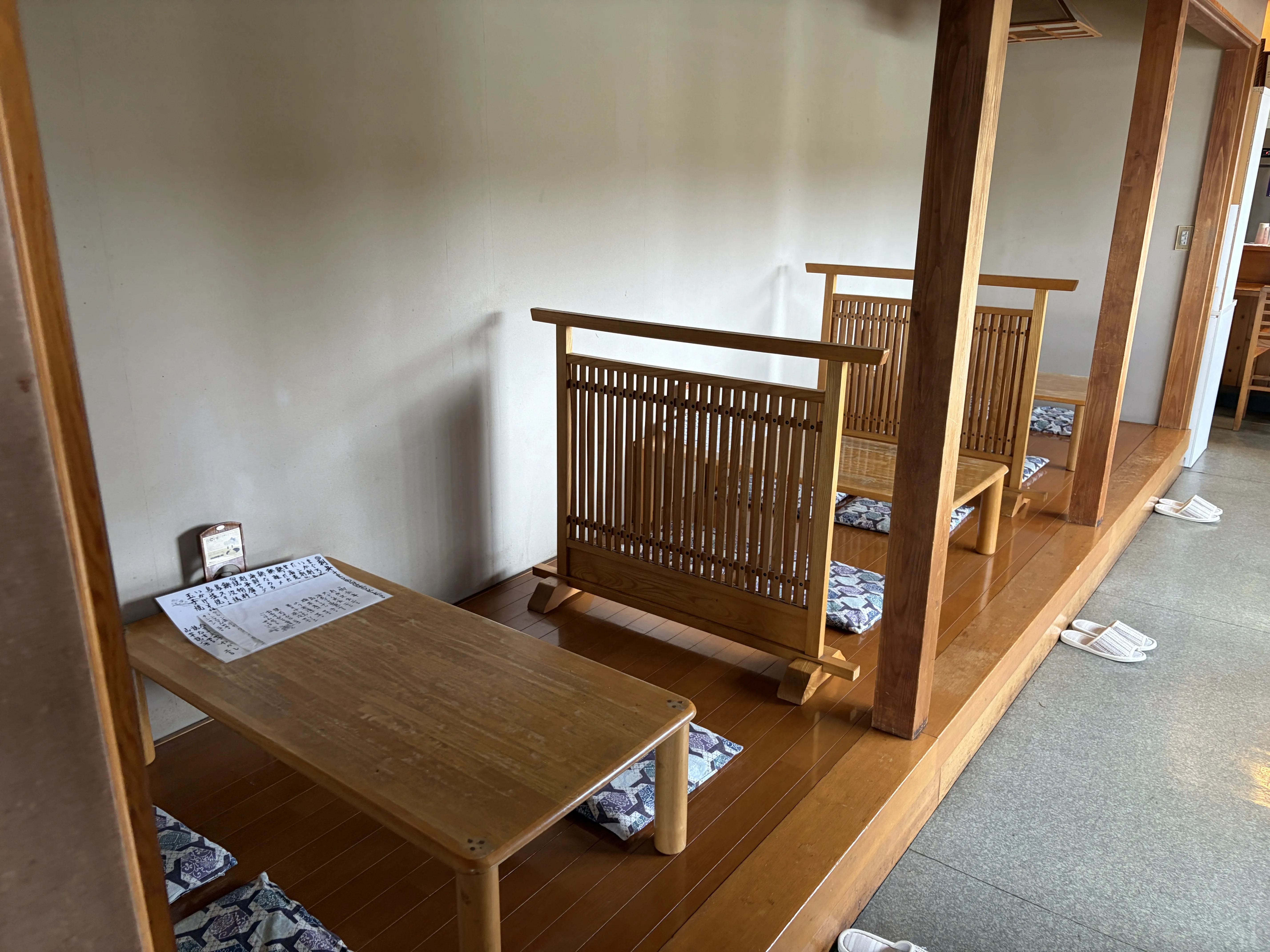 割烹 大川 店内の様子 2
